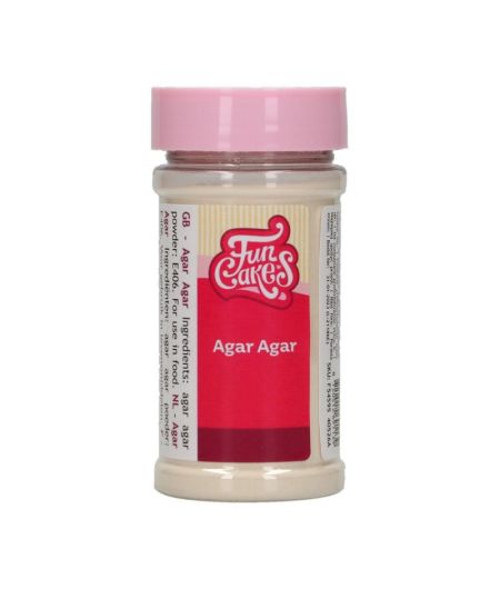 Agar-Agar en poudre - E406 - FUNCAKES - 50g