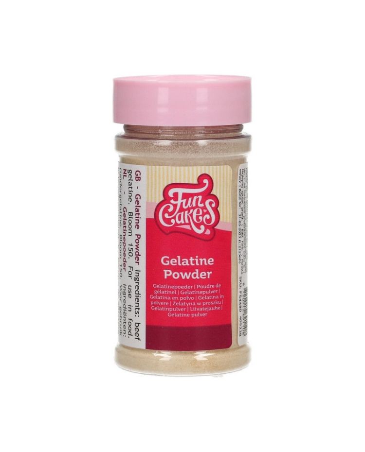 Gélatine poudre 150 Bloom - FUNCAKES - 60g