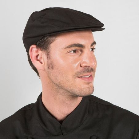 Gorra de Chef - "Marius" - GARY'S - NEGRO