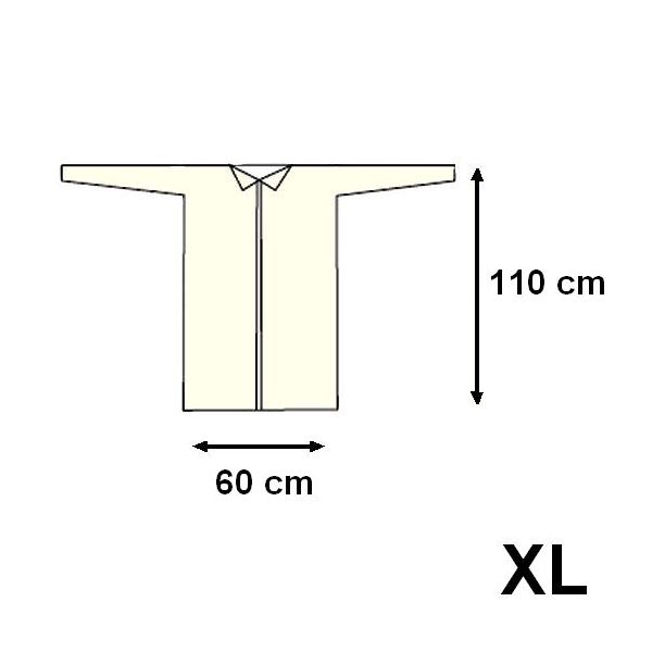 Non-Woven Disposable Lab Coat - XL