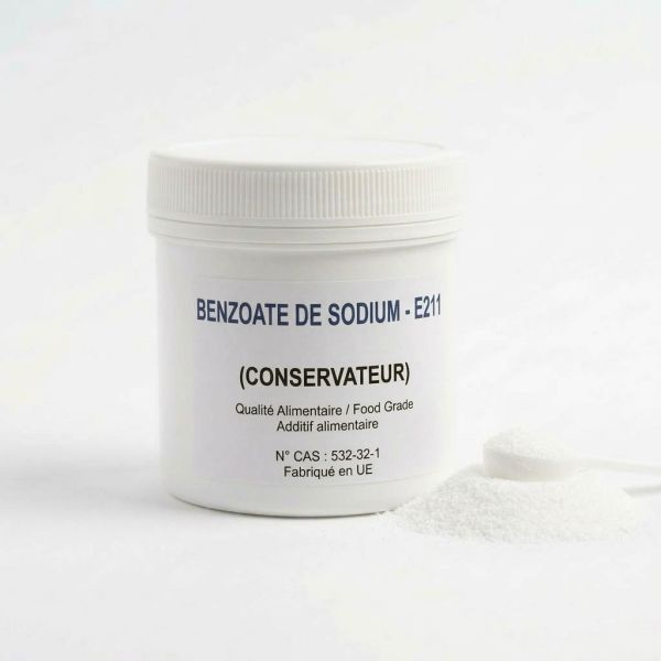 Benzoate de sodium - E211 - 125g