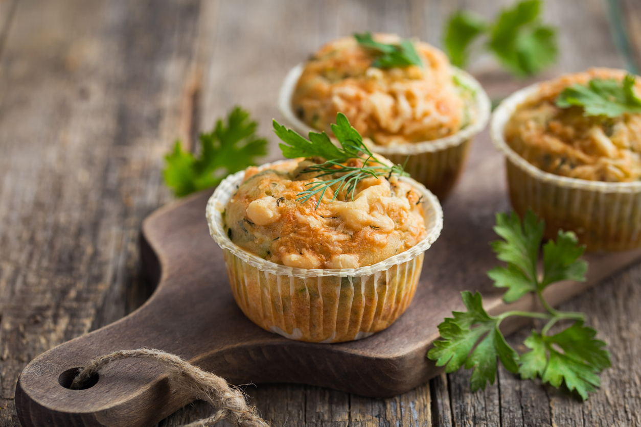 recette muffin salée au skyr