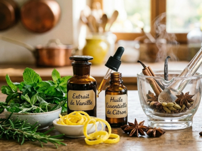Arômes alimentaires : naturels, artificiels ou huiles essentielles ?